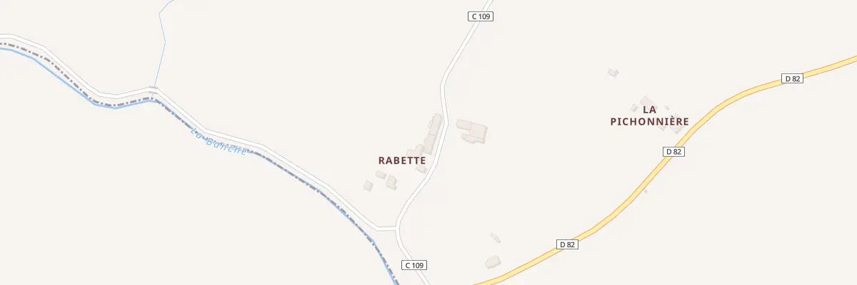 Plan du 5492 Rabette à Cherrueix