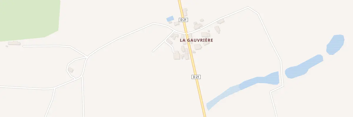 Plan du 13 La Gauvrière à Coëx