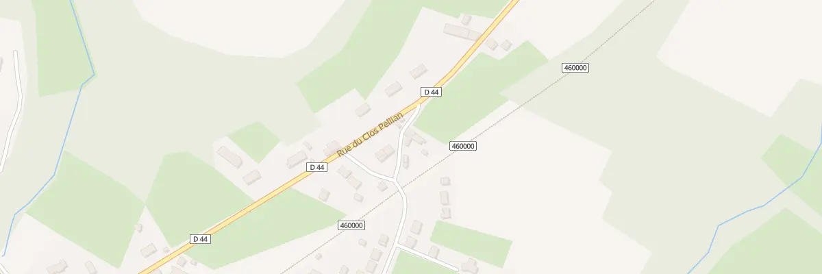 Plan du 1 Rue du Chêne à Vay