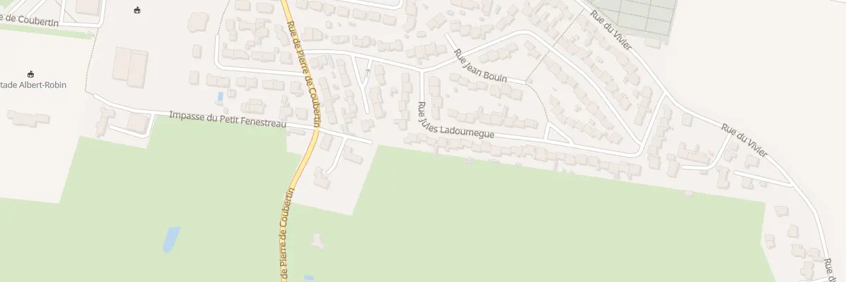 Plan du 16 Rue Jules Ladoumegue aux Sables-d’Olonne