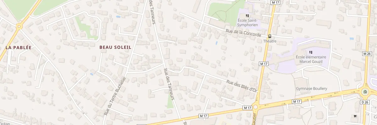 Plan du 16 Rue des Blés d’Or à Couëron