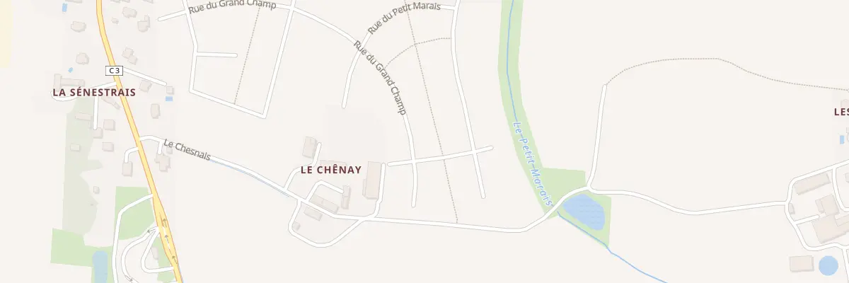 Plan du 29 Rue du Grand Champ à La Chapelle-des-Fougeretz