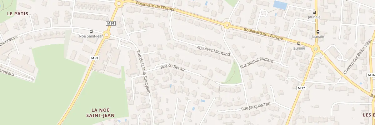 Plan du 11 Rue de Bel-Air à Couëron