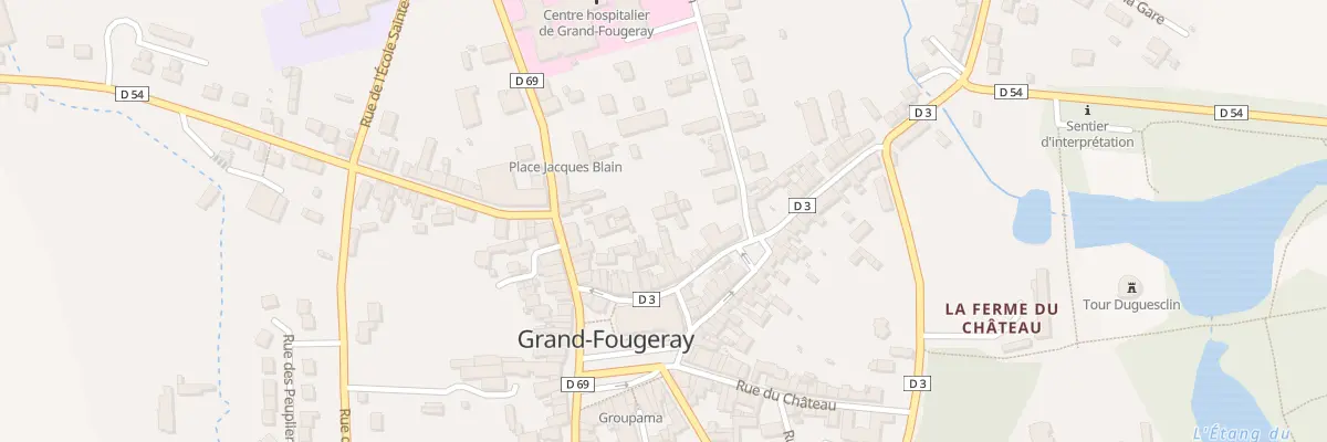 Plan du 27 Rue de la Paix à Grand-Fougeray
