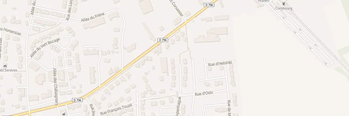 Plan du 55 Rue De Copenhague à Combourg