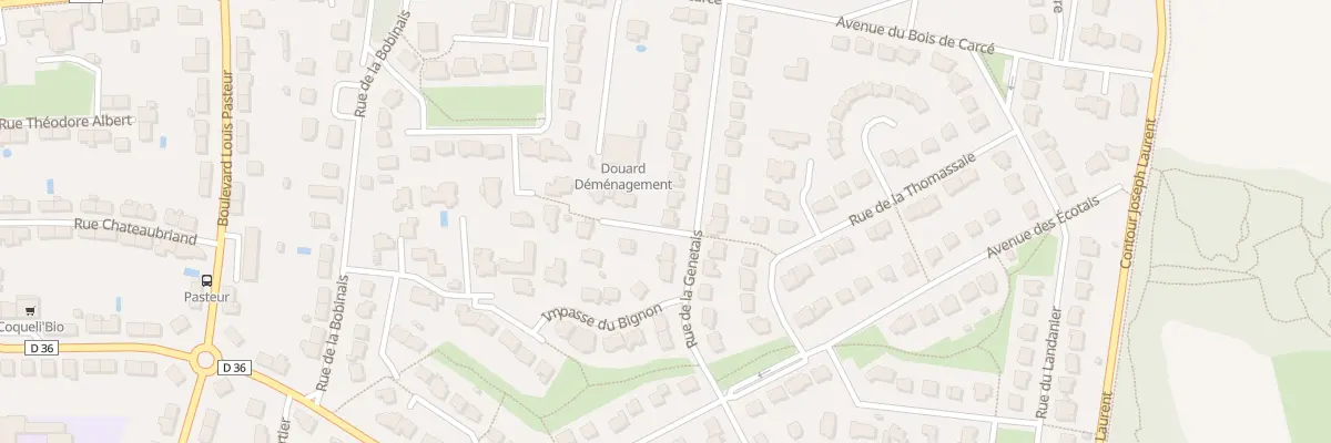 Plan du 31 Rue de la Genetais à Bruz