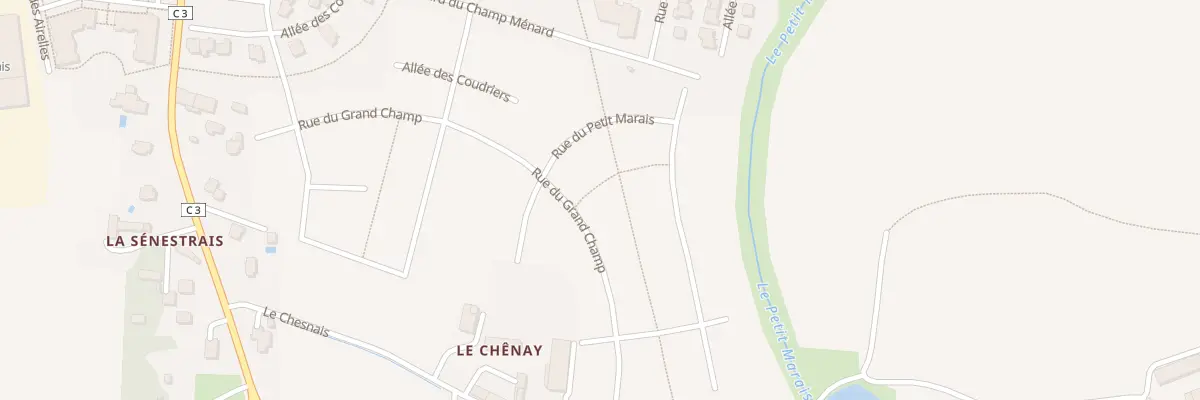 Plan du 15 Rue du Grand Champ à La Chapelle-des-Fougeretz