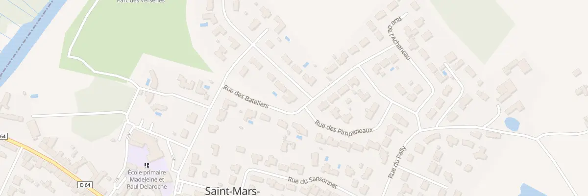 Plan du 1 Rue des Gabares à Saint-Mars-de-Coutais