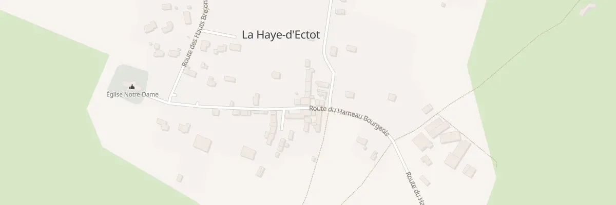 Plan du 11 Rte du Hameau Bourgeois à La Haye-d’Ectot