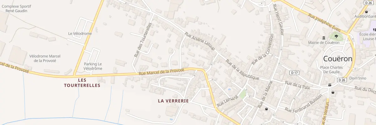 Plan du 4 Rue Marcel de la Provoté à Couëron
