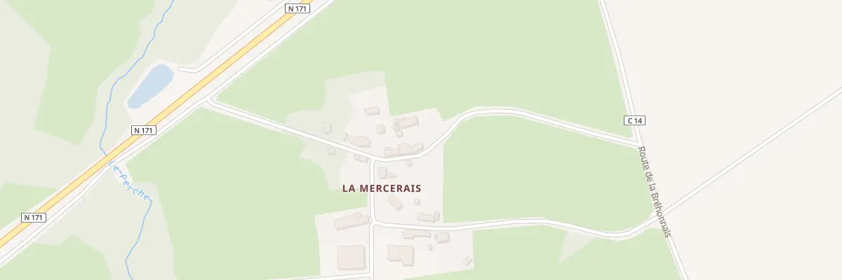 Plan du 8088 La Mercerais à Blain