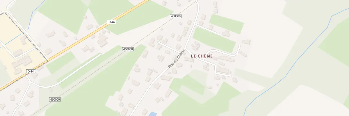 Plan du 12 Rue du Chêne à Vay
