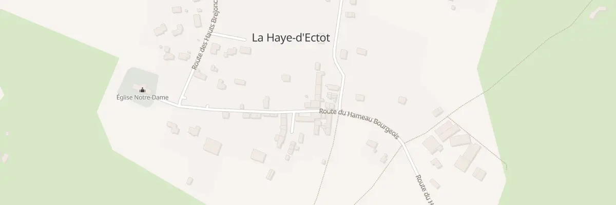 Plan du 9 Rte du Hameau Bourgeois à La Haye-d’Ectot
