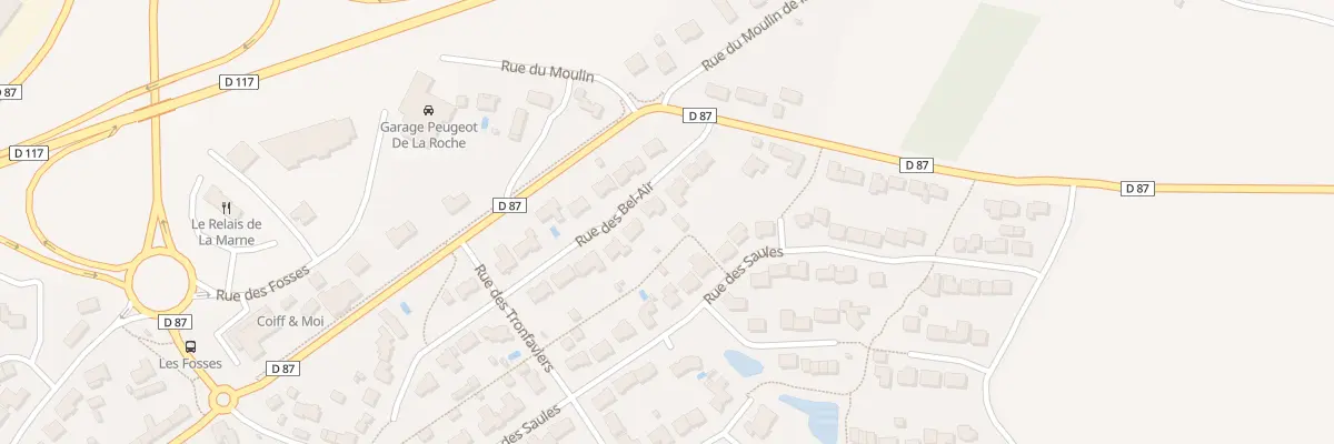 Plan du 5 Rue de Bel-Air à La Marne