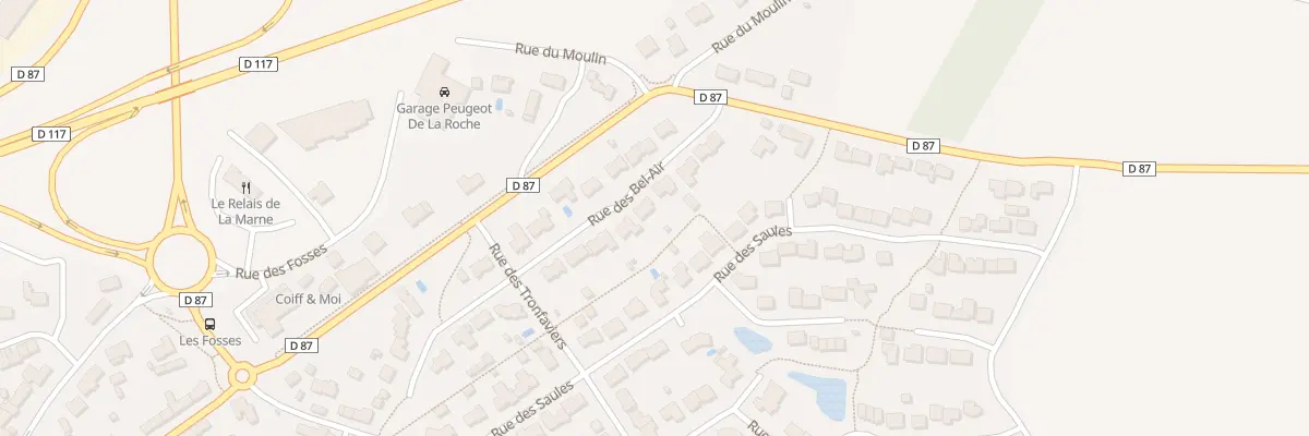 Plan du 7 Rue de Bel-Air à La Marne