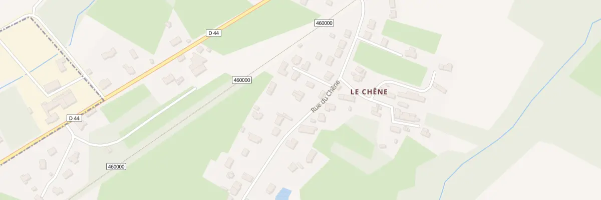 Plan du 14 Rue du Chêne à Vay