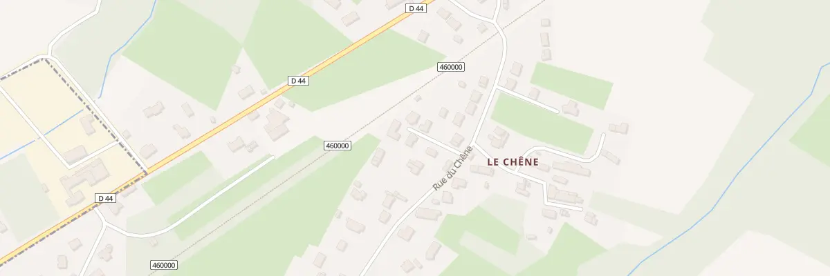 Plan du 10Q Rue du Chêne à Vay