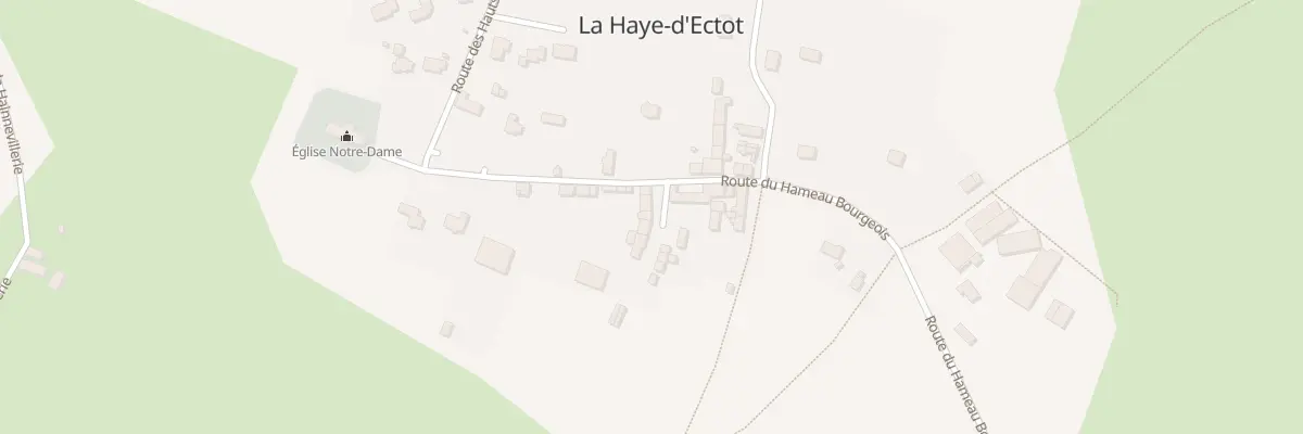 Plan du 12 Rte du Hameau Bourgeois à La Haye-d’Ectot