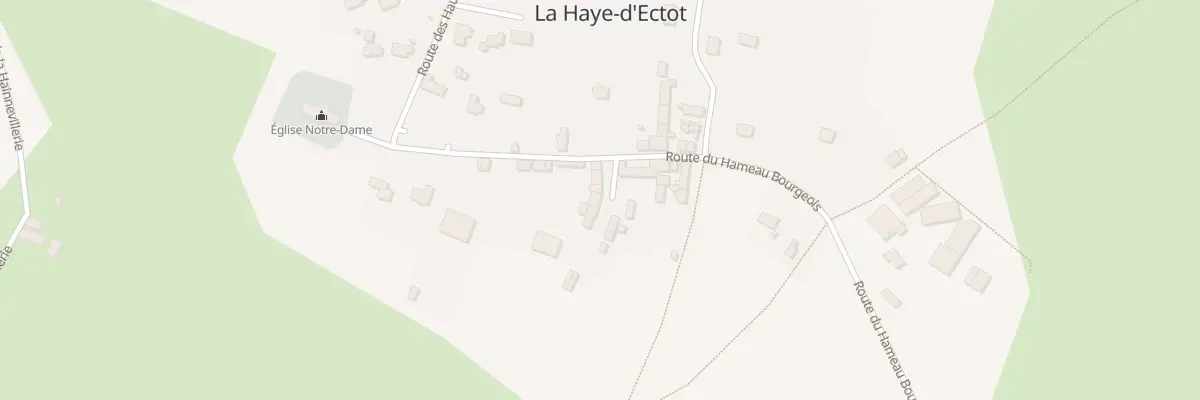 Plan du 14 Rte du Hameau Bourgeois à La Haye-d’Ectot