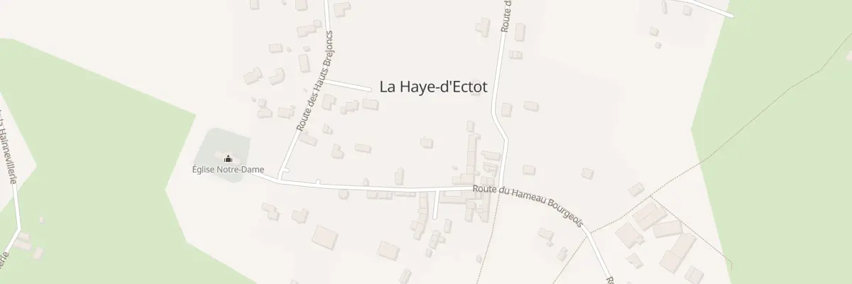 Plan du 7 Rte du Hameau Bourgeois à La Haye-d’Ectot