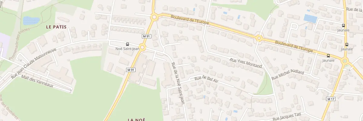 Plan du 22 Rue de la Noë Saint Jean à Couëron