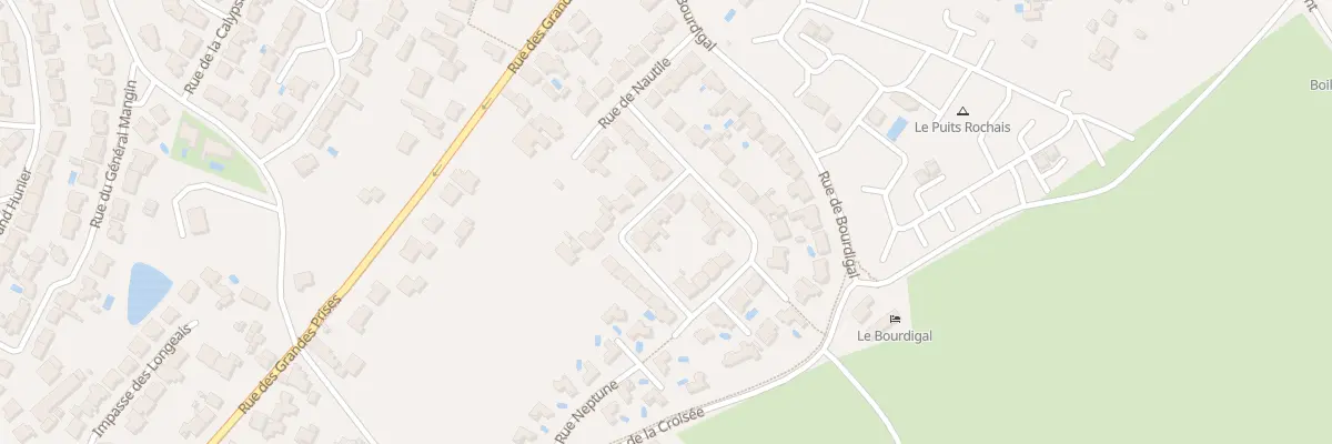Plan du 3 Rue de la Condamine aux Sables-d’Olonne