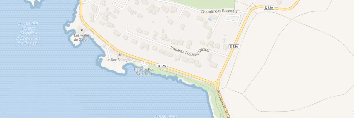 Plan du 7 Imp Frédéric Mistral aux Sables-d’Olonne