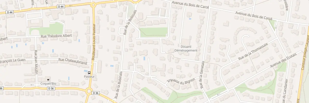 Plan du 18 Sq de la Prestimonie à Bruz
