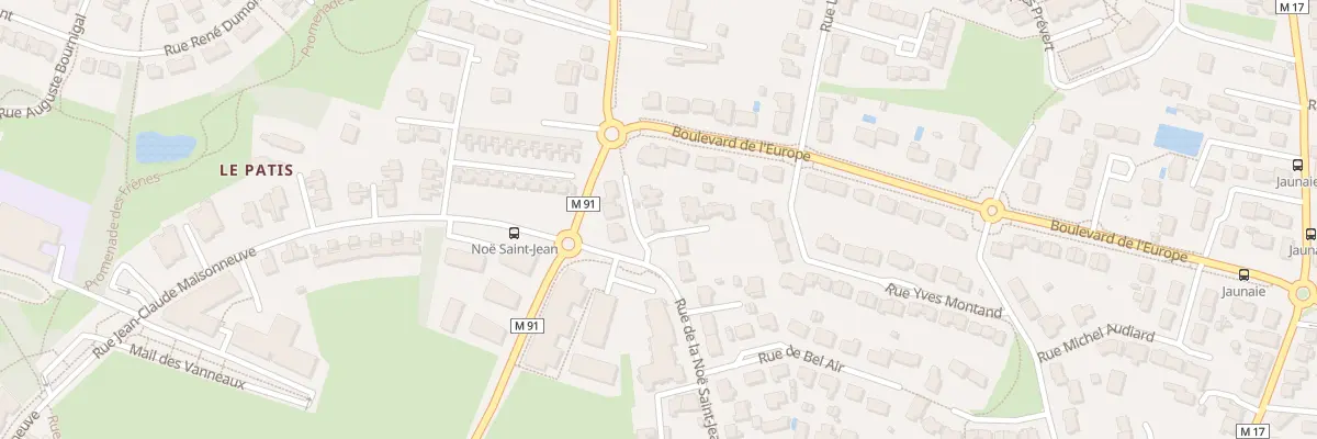 Plan du 28 Rue de la Noë Saint Jean à Couëron