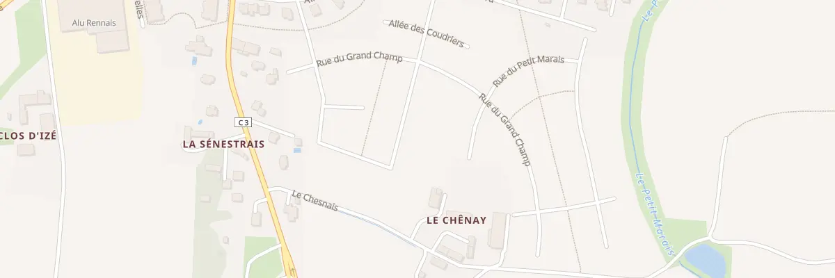 Plan du 30 Rue du Noyer à La Chapelle-des-Fougeretz