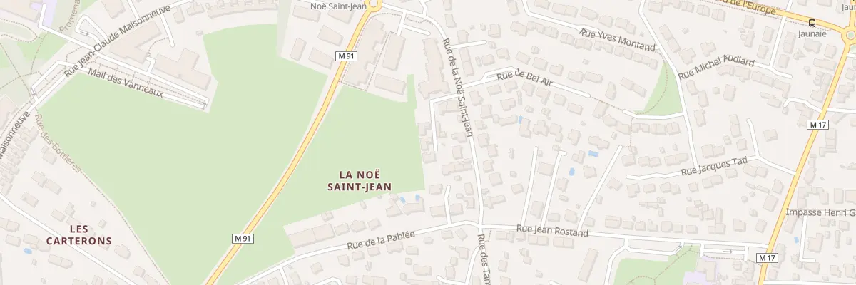 Plan du 19 Rue de la Noë Saint Jean à Couëron