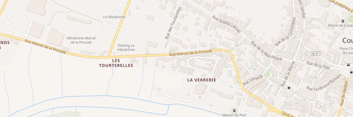 Plan du 1 Rue Marcel de la Provoté à Couëron