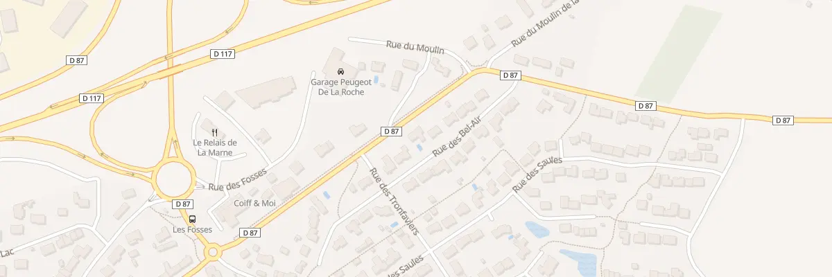 Plan du 10 Rue de Bel-Air à La Marne