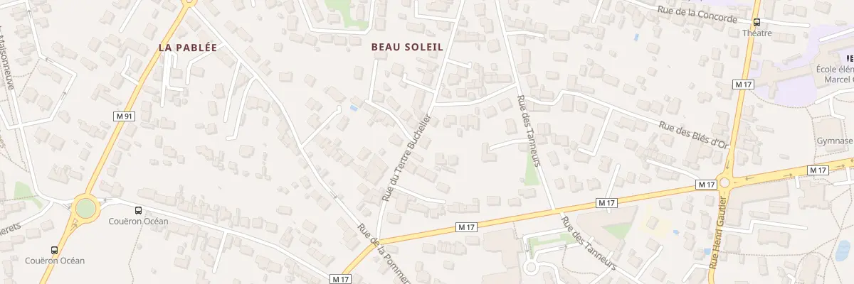 Plan du 8 Rue du Tertre Buchelier à Couëron