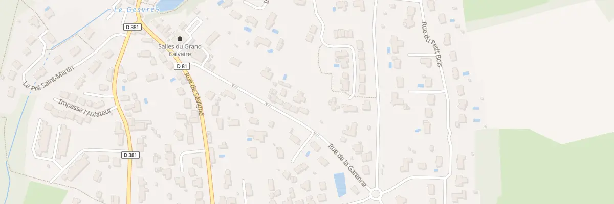 Plan du 9B Rue de la garenne à Vigneux-de-Bretagne