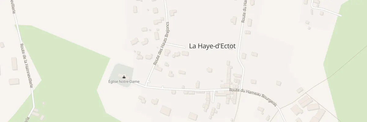 Plan du 11 Rte des Hauts Brejoncs à La Haye-d’Ectot