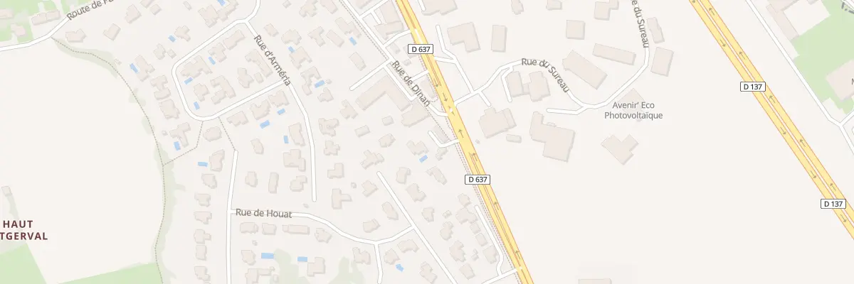 Plan du 28 Rue de Dinan à La Mézière