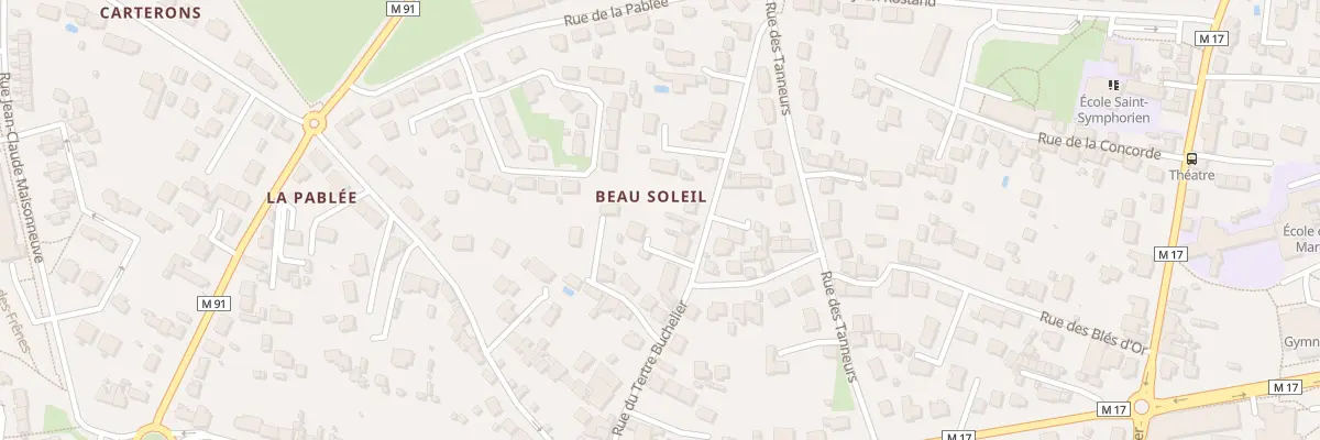 Plan du 19 Rue du Tertre Buchelier à Couëron