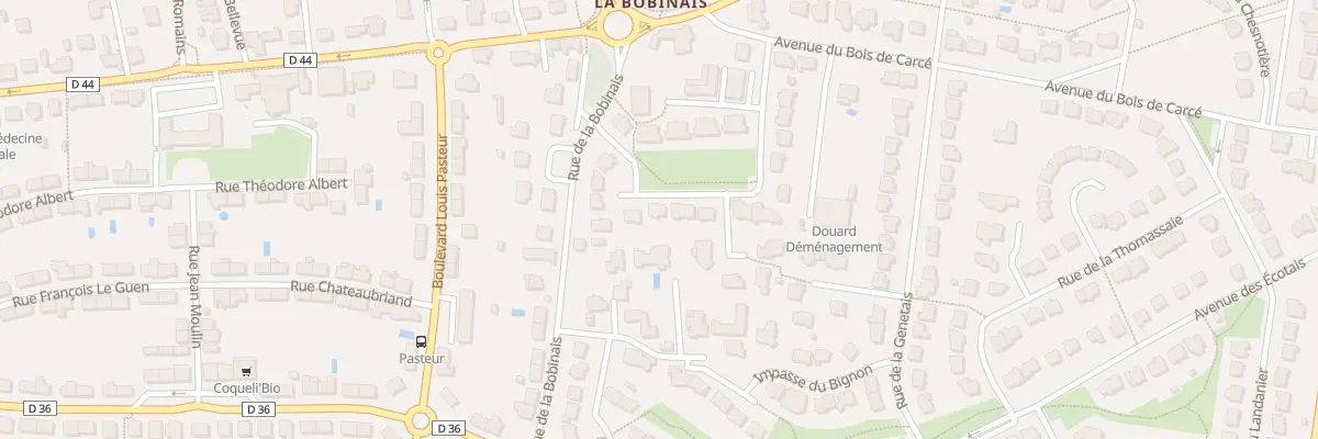 Plan du 12 Sq de la Prestimonie à Bruz