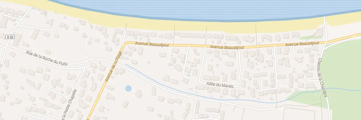 Plan du 4 All du Vent d’Amont Urville N à La Hague