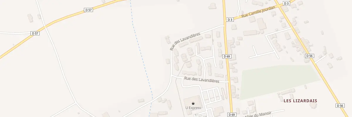 Plan du 17 Rue des Lavandières à Grand-Fougeray