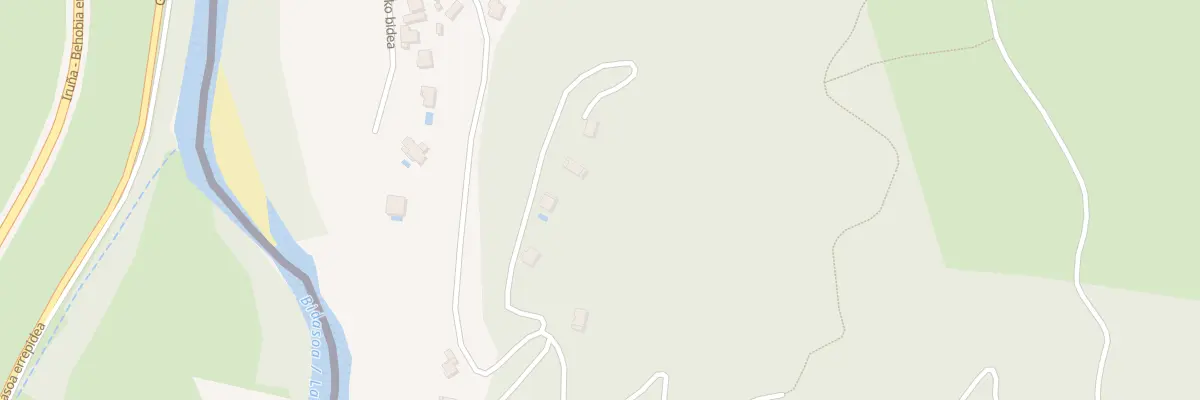 Plan du 5261 Che de la Foret à Biriatou