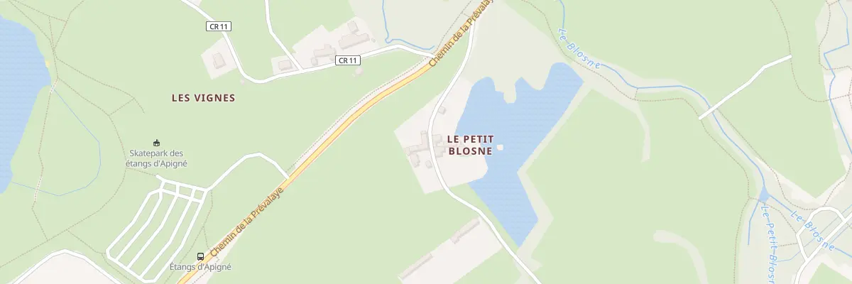 Plan du 10 Rte de la Maugerais à Rennes
