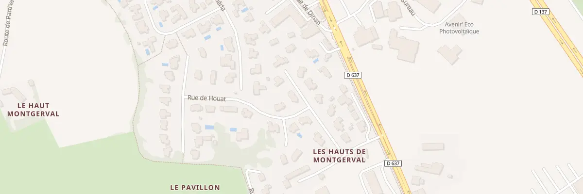Plan du 2 Rue d’Houat à La Mézière