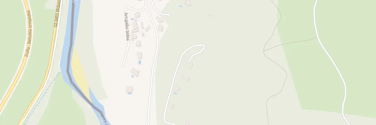 Plan du 5237 Che de la Foret à Biriatou