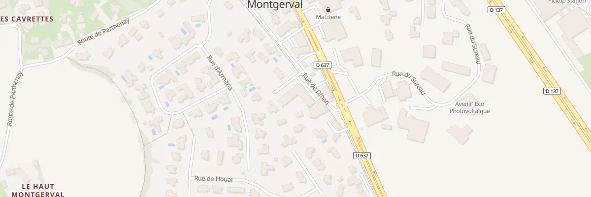 Plan du 24 Rue de Dinan à La Mézière