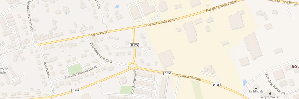 Plan du 12 Rue de la Croix Dela Feuillade à Dol-de-Bretagne