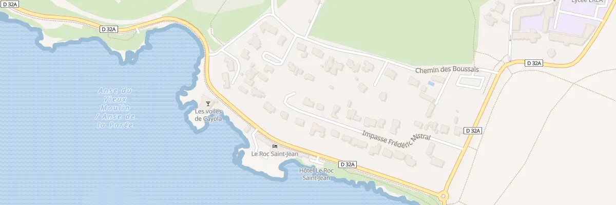Plan du 24 Imp Frédéric Mistral aux Sables-d’Olonne