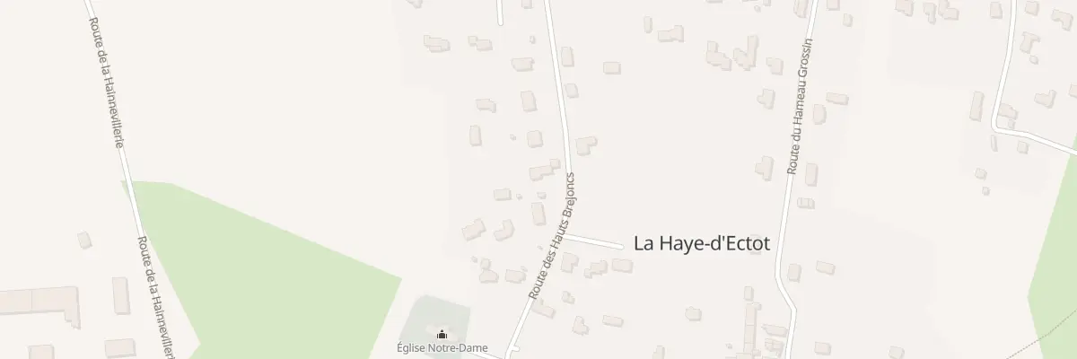 Plan du 14 Rte des Hauts Brejoncs à La Haye-d’Ectot
