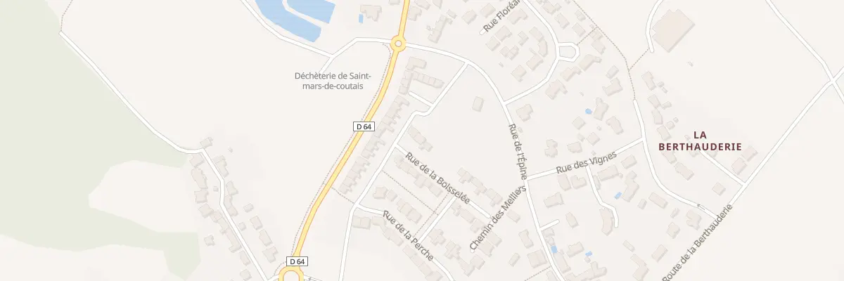Plan du 3 Rue de la Boisselee à Saint-Mars-de-Coutais
